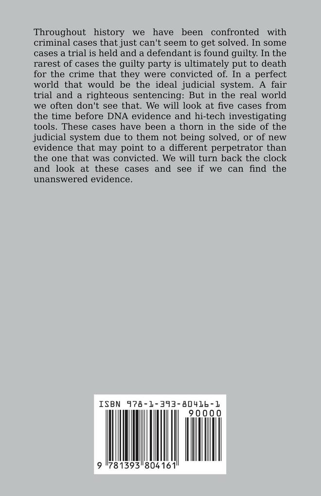 Weitere Ansicht: Unanswered Evidence | David Pietras