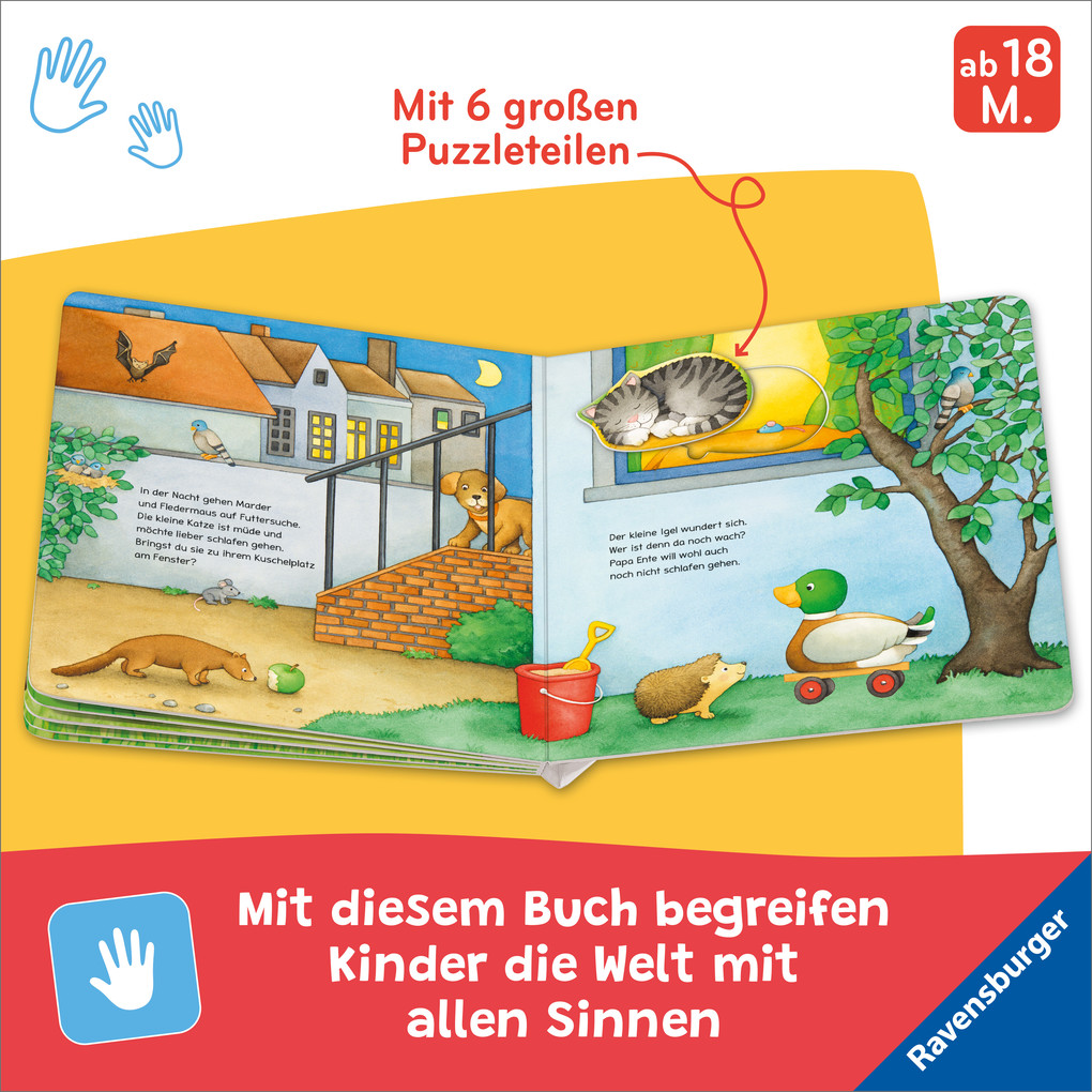 Weitere Ansicht: Mein liebstes Puzzle-Spielbuch - Tiere | Frauke Nahrgang