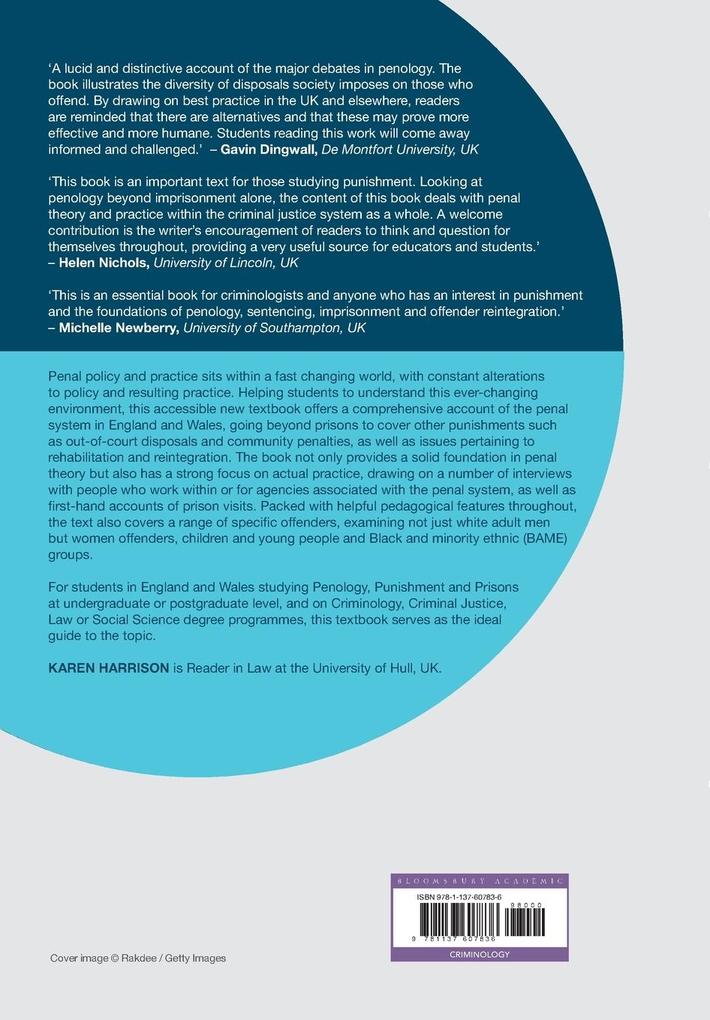 Weitere Ansicht: Penology | Karen Harrison