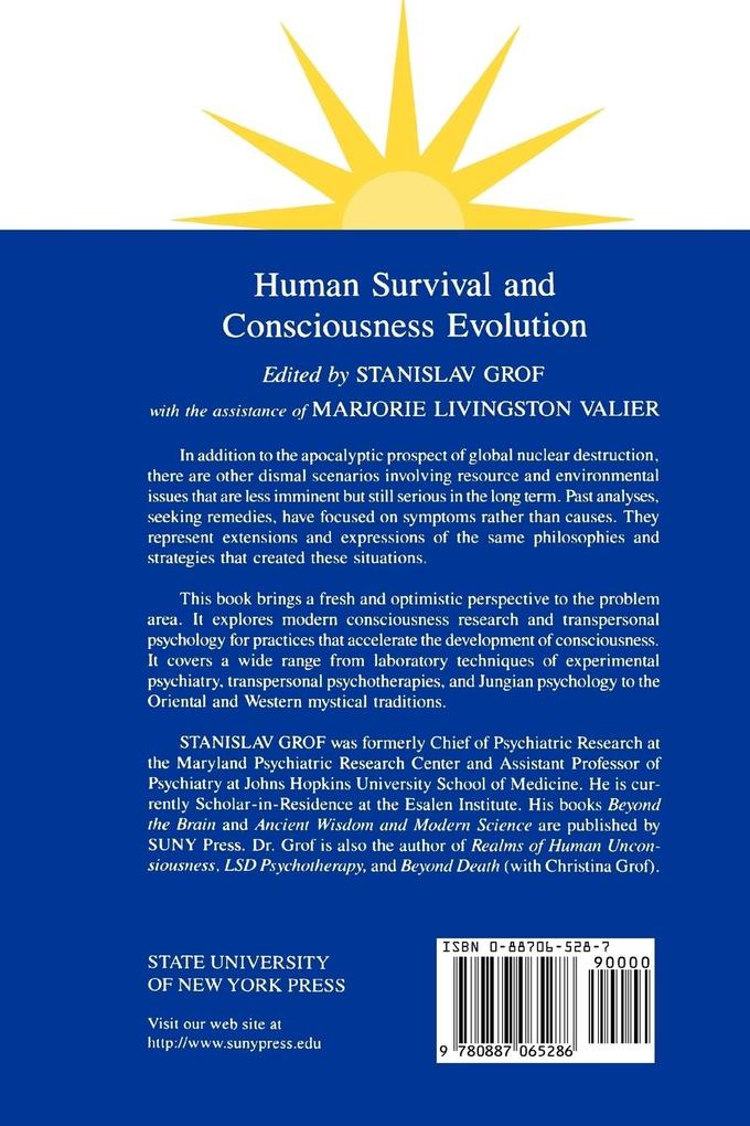 Weitere Ansicht: Human Survival and Consciousness Evolution