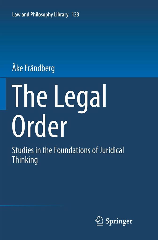 Produktbild: The Legal Order | Åke Frändberg