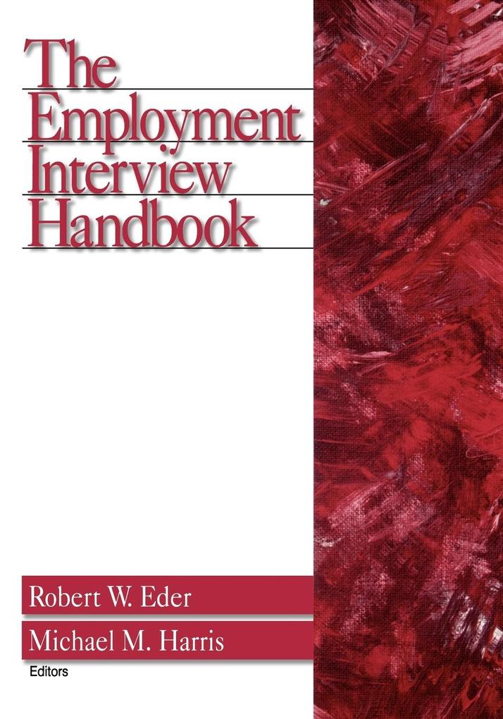 Produktbild: The Employment Interview Handbook