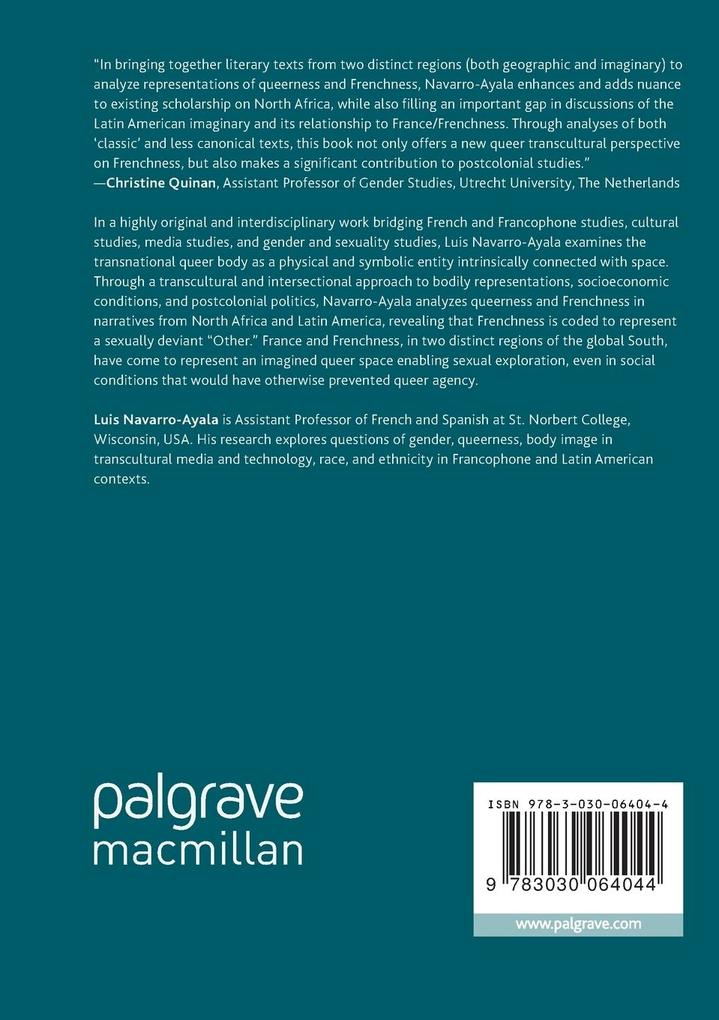 Weitere Ansicht: Queering Transcultural Encounters | Luis Navarro-Ayala
