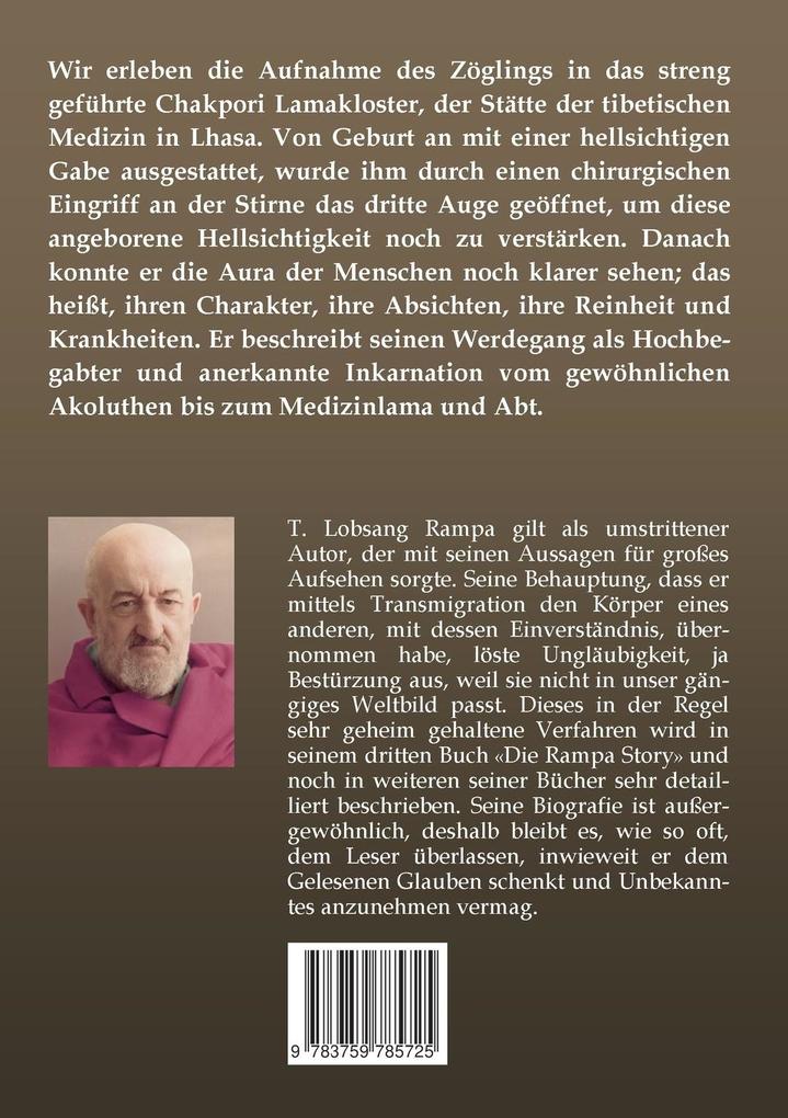 Weitere Ansicht: Das dritte Auge | T. Lobsang Rampa