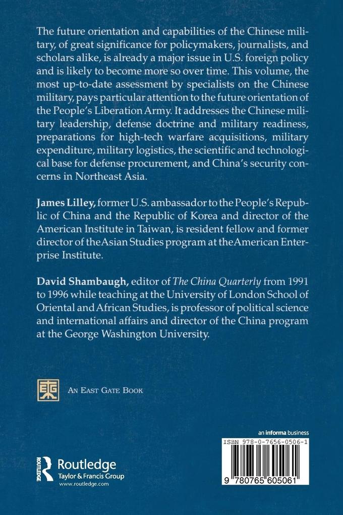 Weitere Ansicht: China's Military Faces the Future | James Lilley, David L. Shambaugh