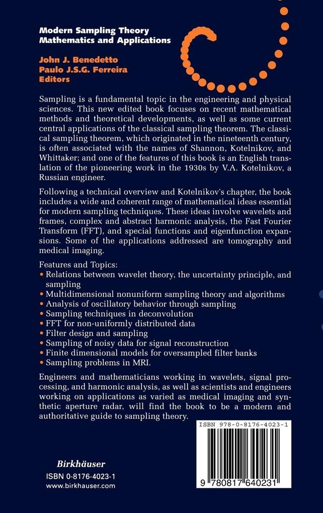 Weitere Ansicht: Modern Sampling Theory