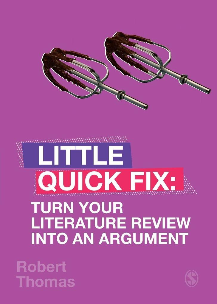 Produktbild: Turn Your Literature Review Into An Argument | Robert Thomas