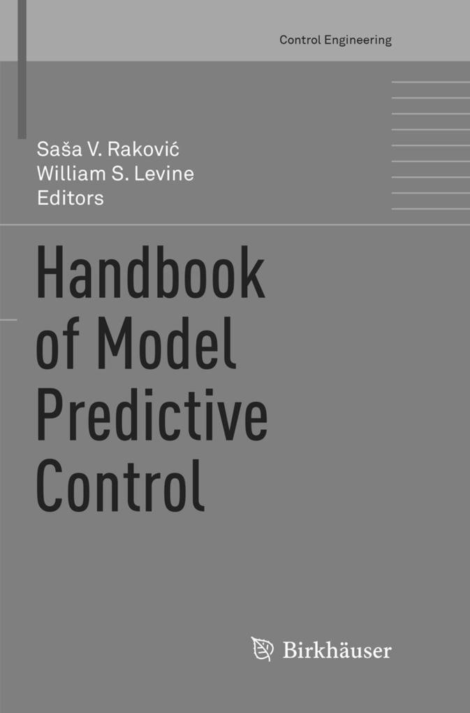 Produktbild: Handbook of Model Predictive Control