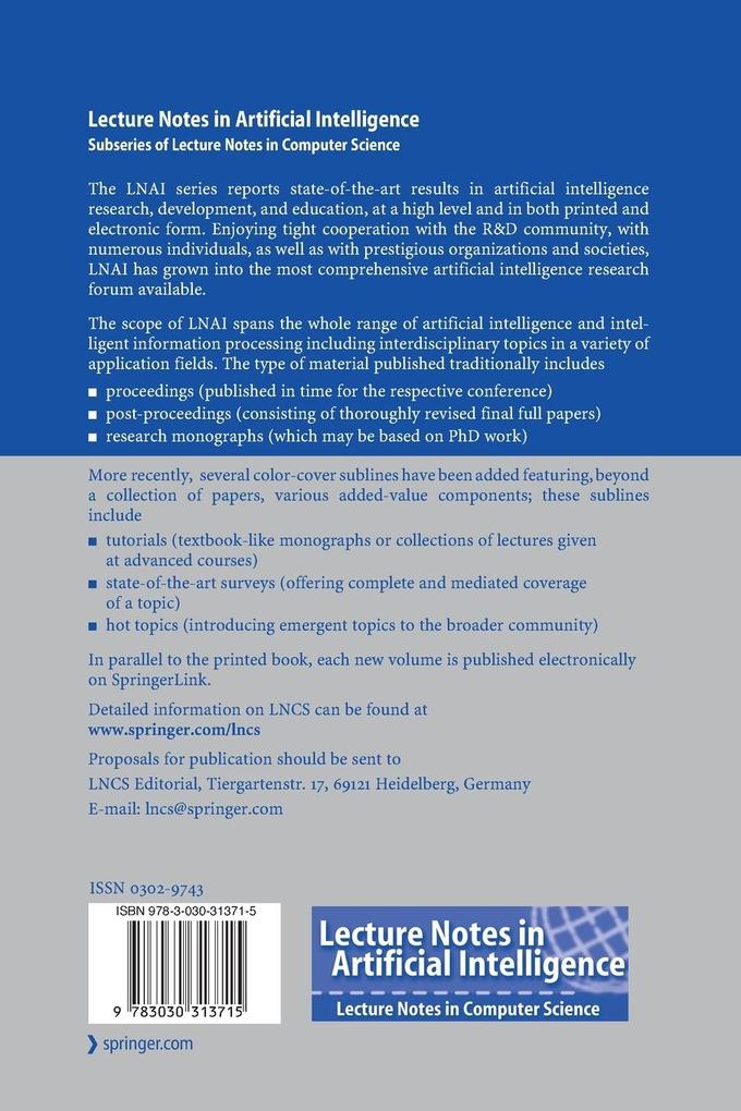 Weitere Ansicht: Statistical Language and Speech Processing