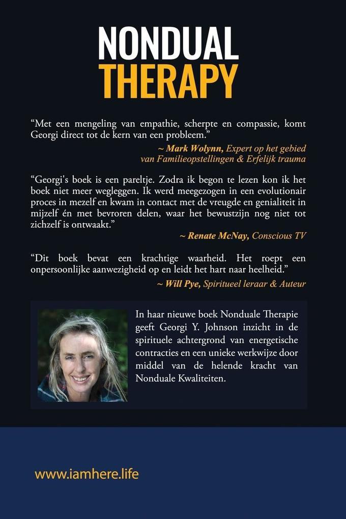 Weitere Ansicht: Nonduale Therapie | Georgi Y Johnson