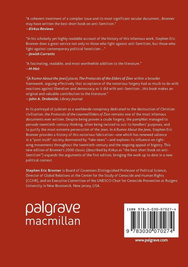 Weitere Ansicht: A Rumor about the Jews | Stephen Eric Bronner