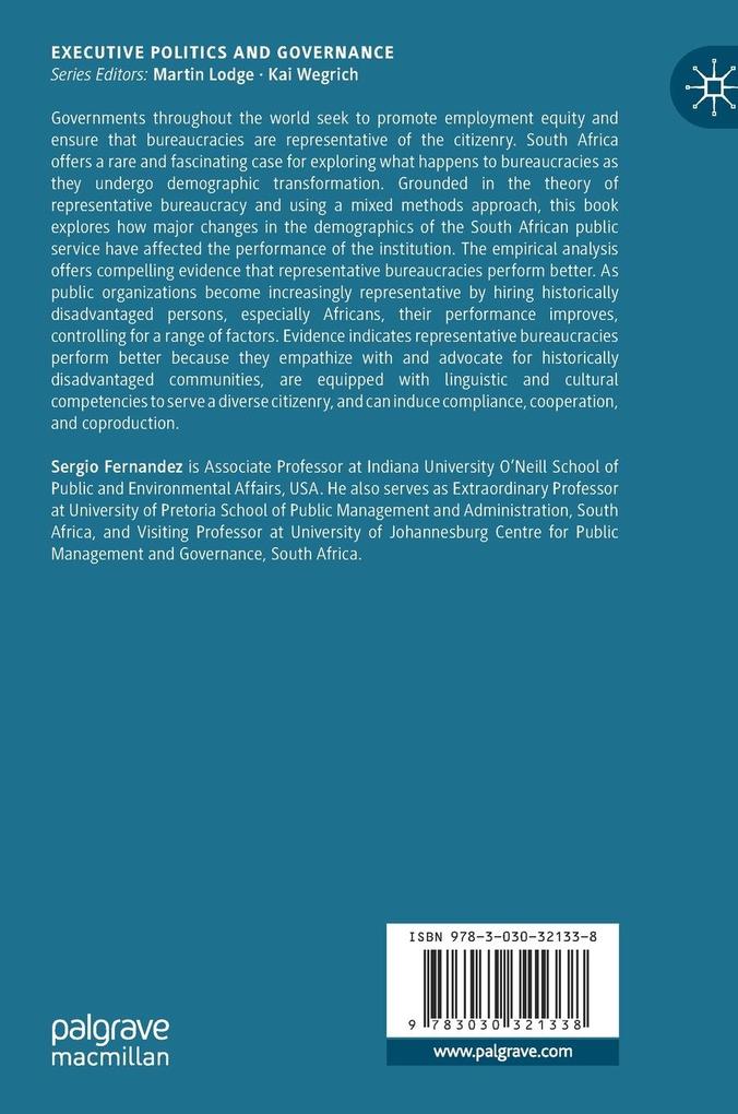Weitere Ansicht: Representative Bureaucracy and Performance | Sergio Fernandez