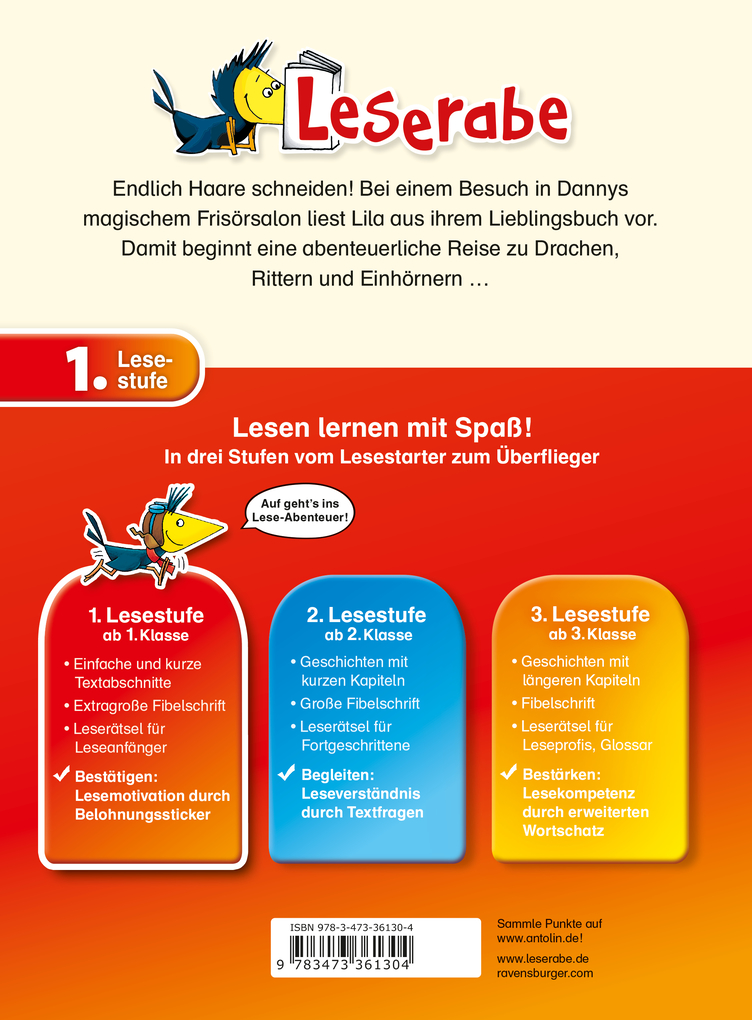 Weitere Ansicht: Der magische Frisör - Leserabe 1. Klasse - Erstlesebuch für Kinder ab 6 Jahren | Danny Beuerbach