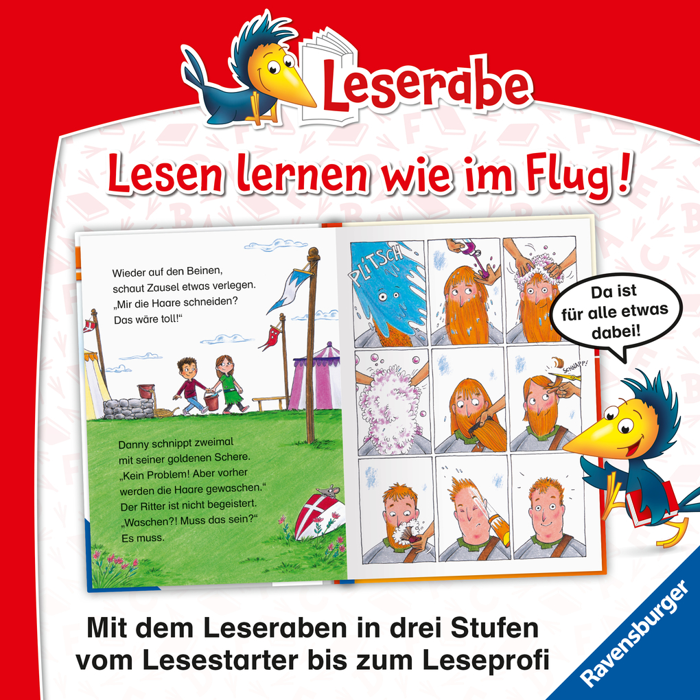 Weitere Ansicht: Der magische Frisör - Leserabe 1. Klasse - Erstlesebuch für Kinder ab 6 Jahren | Danny Beuerbach