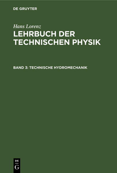 Technische Hydromechanik als Buch (gebunden)