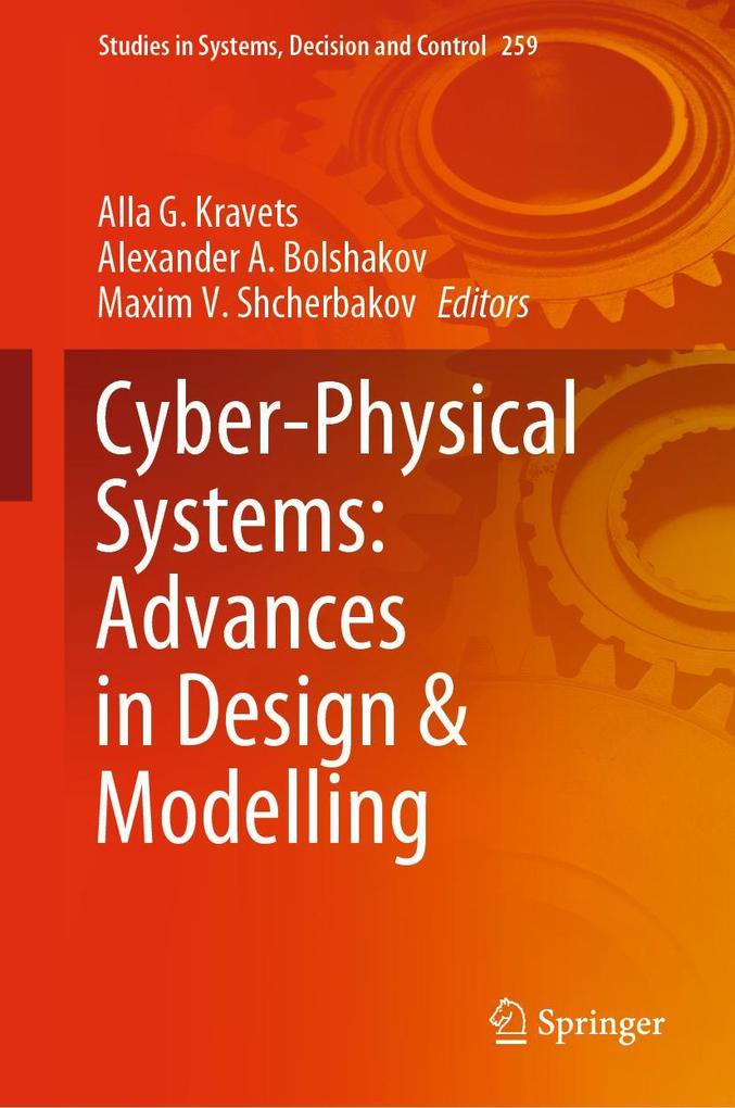 Produktbild: Cyber-Physical Systems: Advances in Design & Modelling