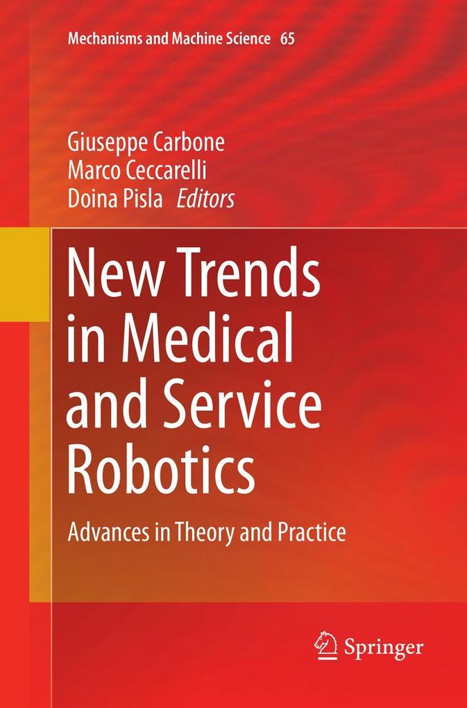 Produktbild: New Trends in Medical and Service Robotics