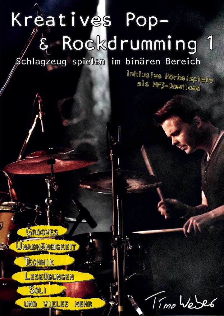 Produktbild: Kreatives Pop- & Rockdrumming 1 | Timo Weber