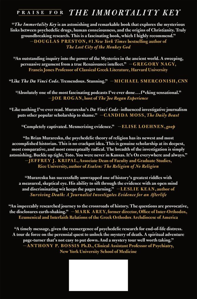 Weitere Ansicht: The Immortality Key | Brian C. Muraresku