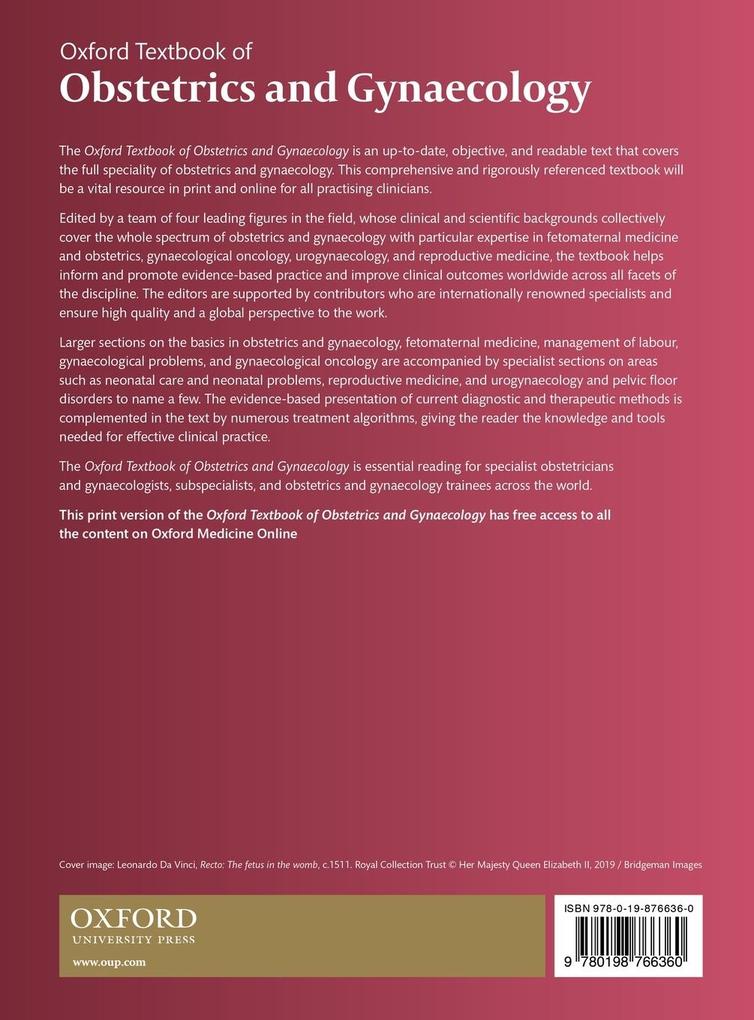 Weitere Ansicht: Oxford Textbook of Obstetrics and Gynaecology