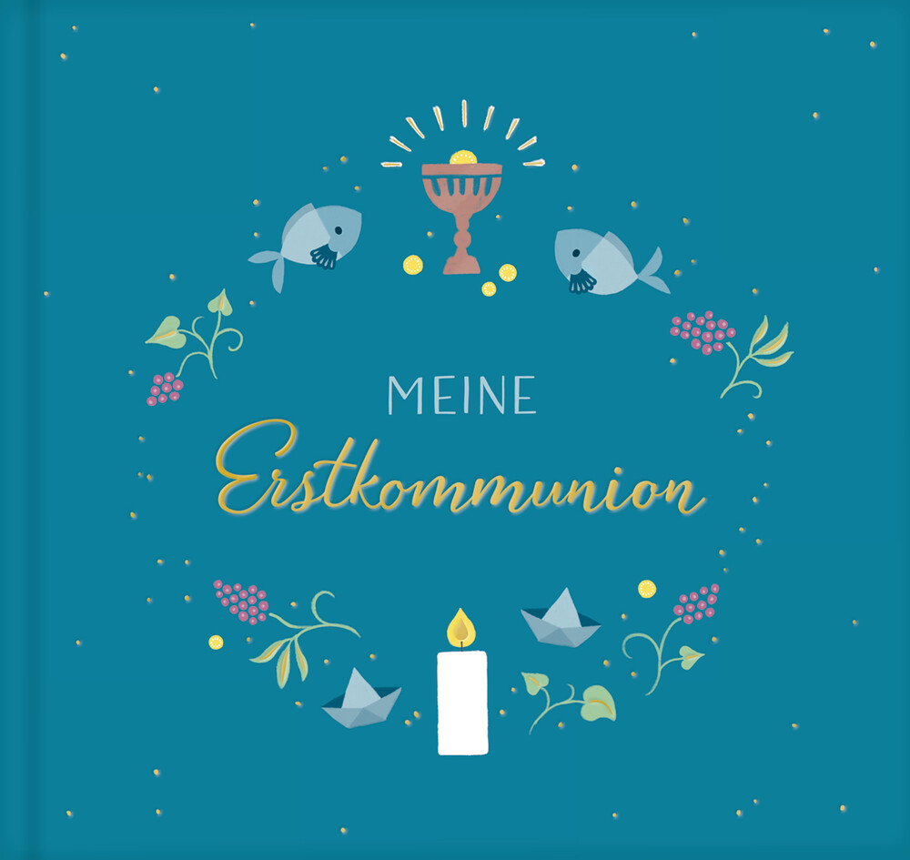 Weitere Ansicht: Eintragalbum - Meine Erstkommunion (petrol)