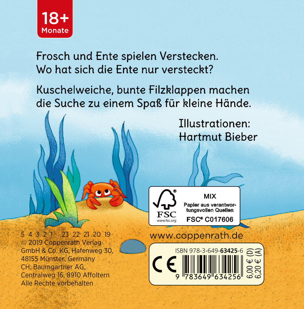 Weitere Ansicht: minifanten 15: Fühl doch mal, kleiner Frosch!