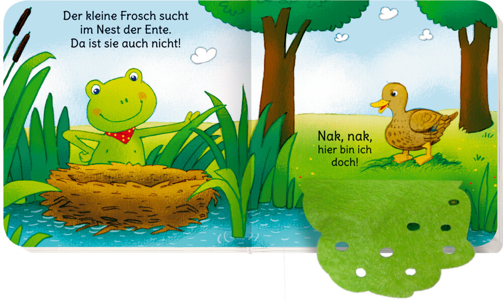 Weitere Ansicht: minifanten 15: Fühl doch mal, kleiner Frosch!