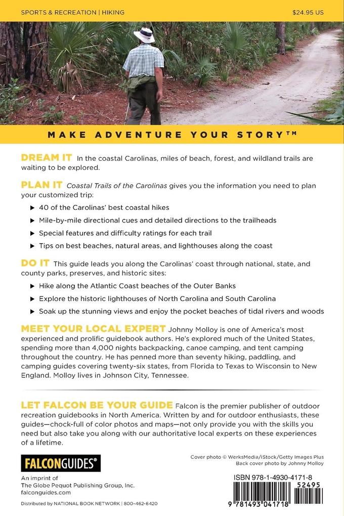 Weitere Ansicht: Coastal Trails of the Carolinas | Johnny Molloy