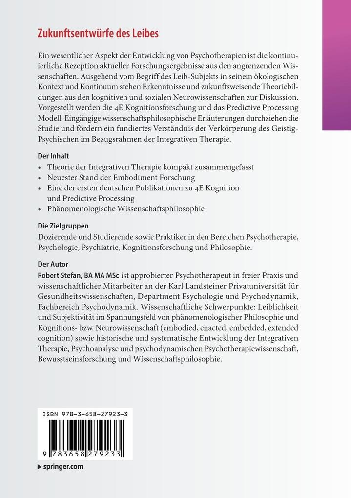 Weitere Ansicht: Zukunftsentwürfe des Leibes | Robert Stefan