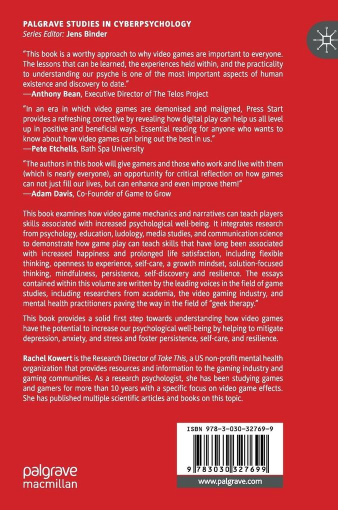 Weitere Ansicht: Video Games and Well-being