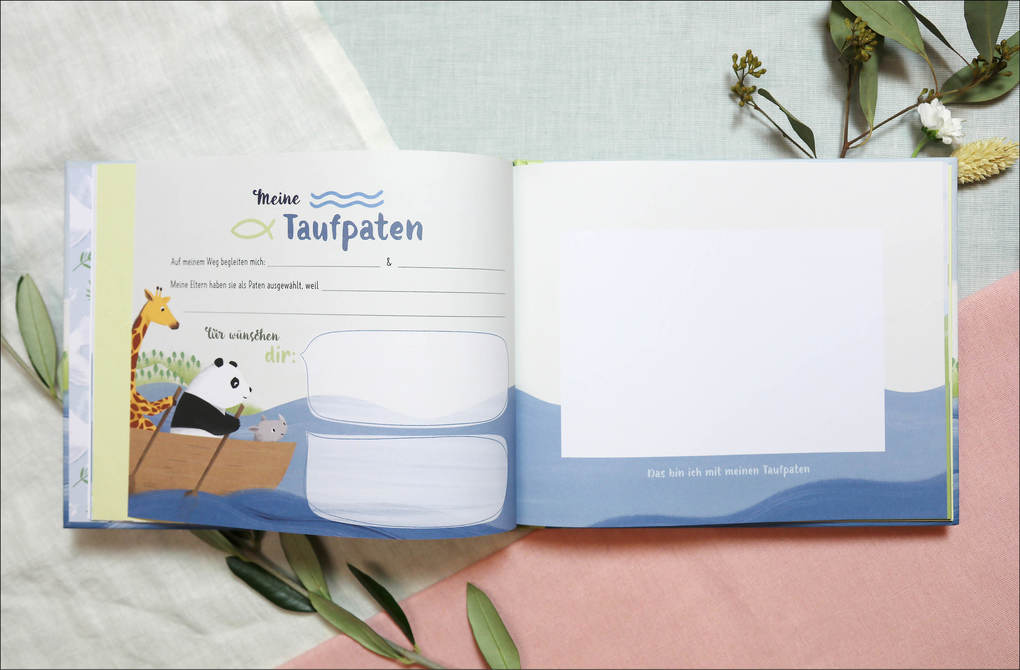 Weitere Ansicht: Meine Taufe (blau)