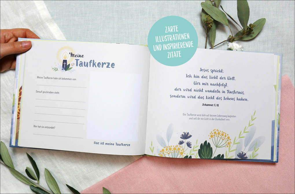 Weitere Ansicht: Meine Taufe (blau)