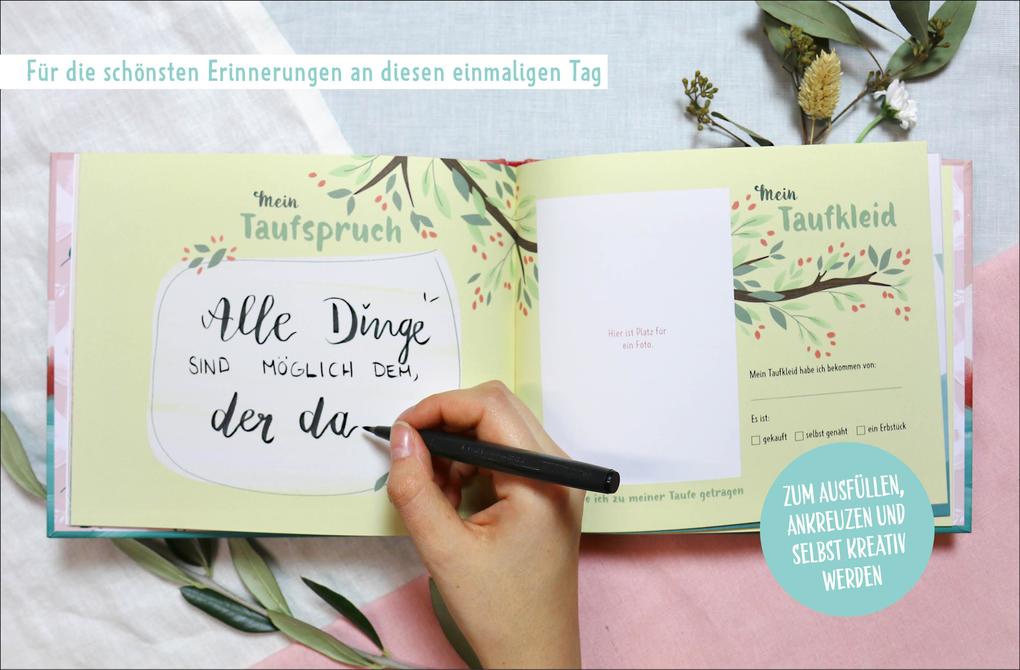 Weitere Ansicht: Meine Taufe (rosa)