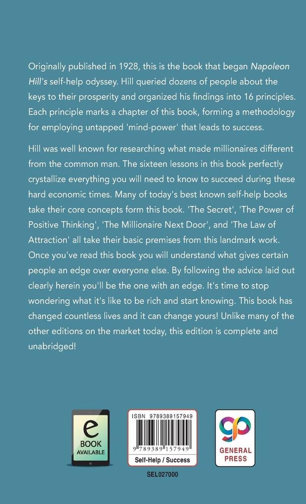 Weitere Ansicht: The Law of Success | Napoleon Hill