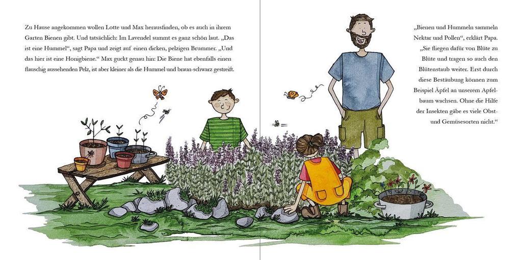 Weitere Ansicht: Lotte und Max besuchen die Bienen | Michaela Rosenbaum