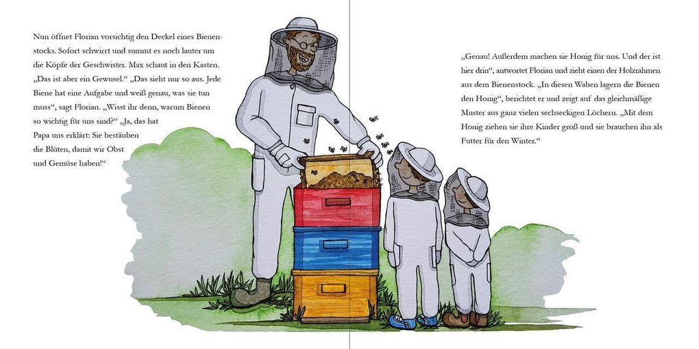Weitere Ansicht: Lotte und Max besuchen die Bienen | Michaela Rosenbaum