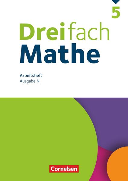 Produktbild: Dreifach Mathe 5. Schuljahr. Niedersachsen - Arbeitsheft mit Lösungen | Christina Tippel, Hanno Wieczorek, Mesut Yurt