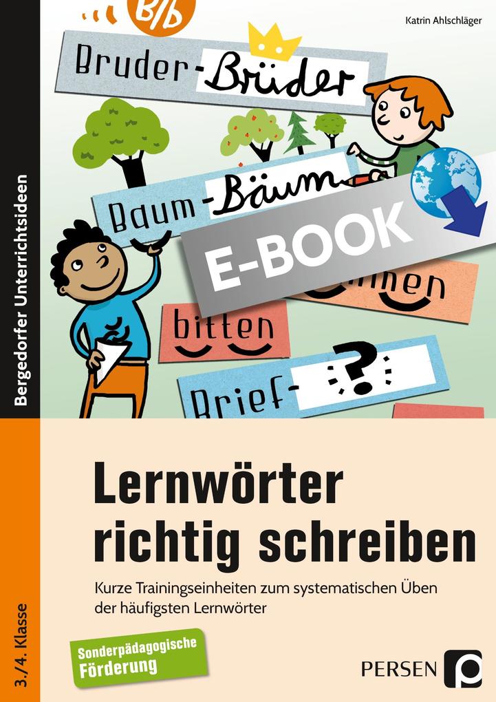 Produktbild: Lernwörter richtig schreiben | Katrin Ahlschläger