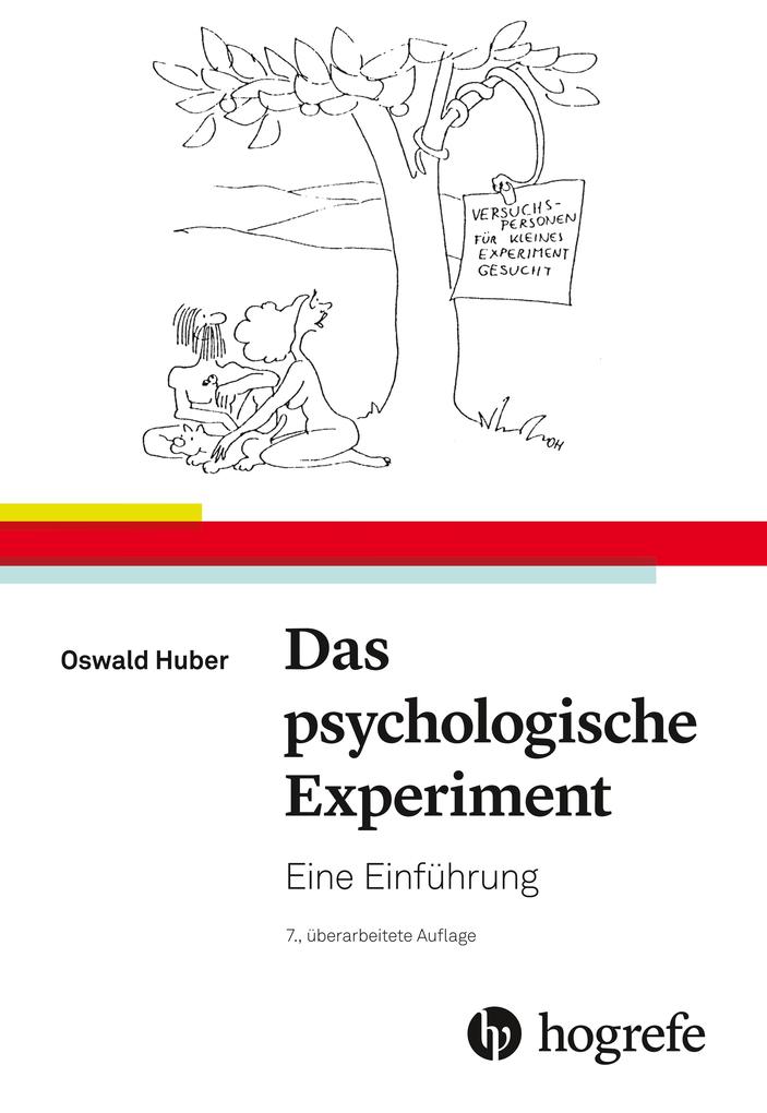 Produktbild: Das psychologische Experiment | Oswald Huber