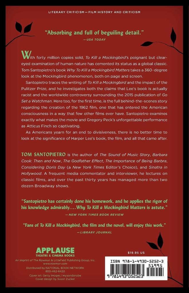 Weitere Ansicht: Why To Kill a Mockingbird Matters | Tom Santopietro