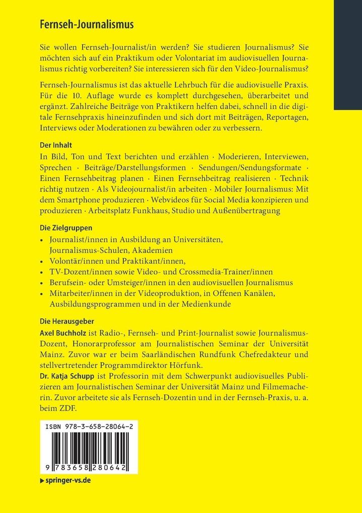 Weitere Ansicht: Fernseh-Journalismus