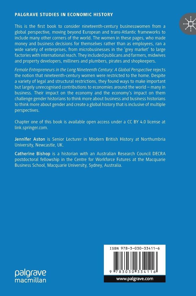 Weitere Ansicht: Female Entrepreneurs in the Long Nineteenth Century