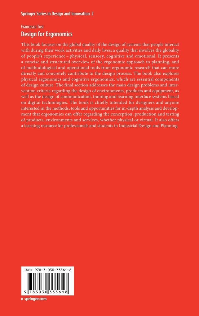 Weitere Ansicht: Design for Ergonomics | Francesca Tosi