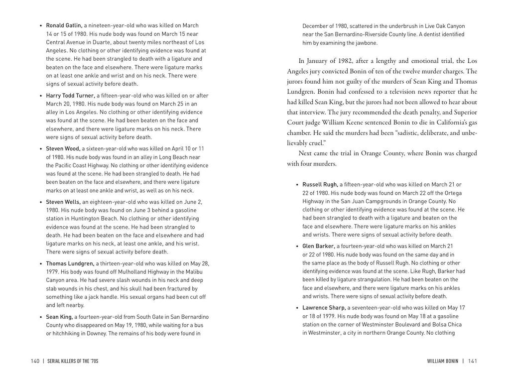 Weitere Ansicht: Serial Killers of the '70s | Jane Fritsch