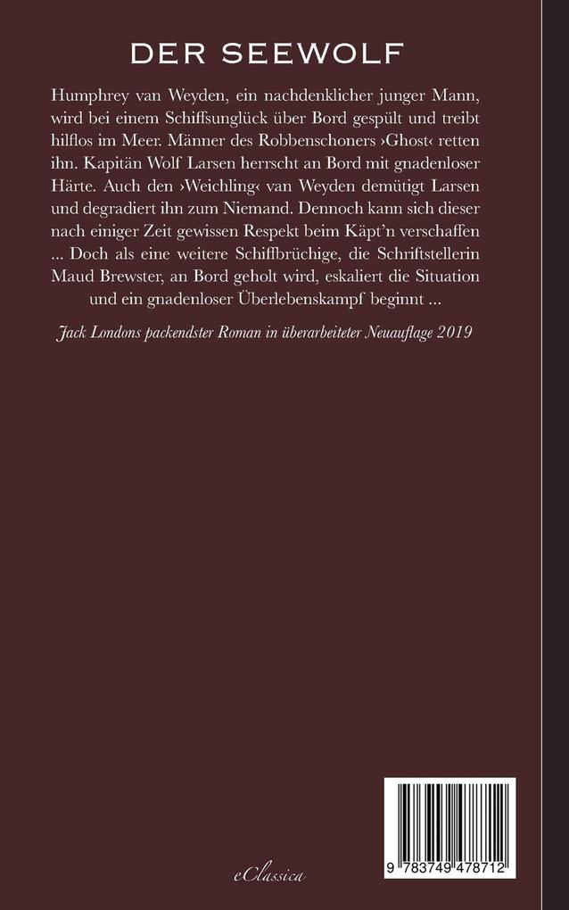 Weitere Ansicht: Der Seewolf | Jack London