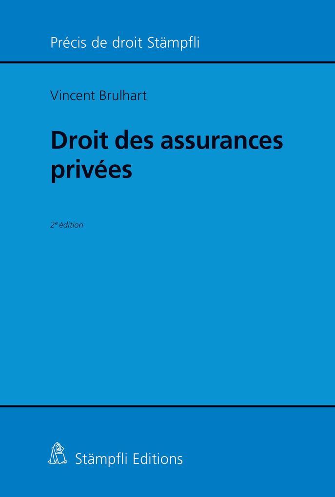 Produktbild: Droit des assurances privées | Vincent Brulhart