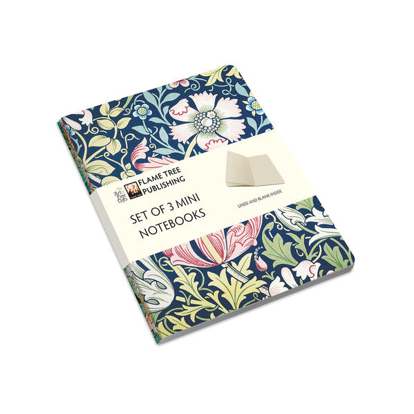 Produktbild: William Morris Set of 3 Mini Notebooks