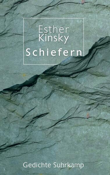 Produktbild: Schiefern | Esther Kinsky