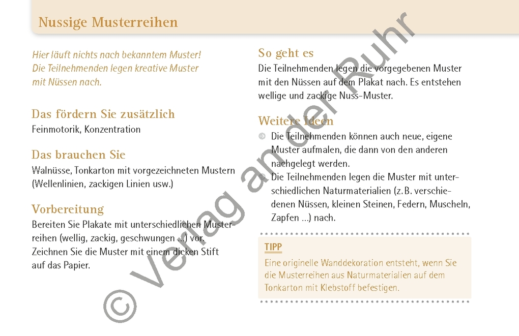 Weitere Ansicht: 10-Minuten-Aktivierungen mit Naturmaterialien | Katrin Weitzer