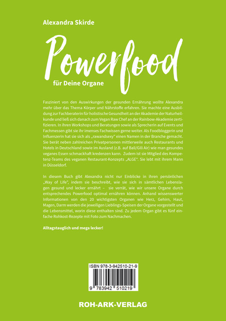 Weitere Ansicht: Powerfood für deine Organe | Alexandra Skirde